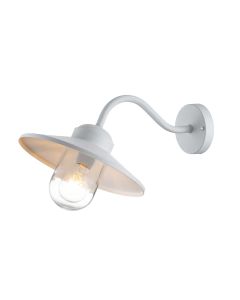 Klampenborg 1 Light Wall Lantern - White
