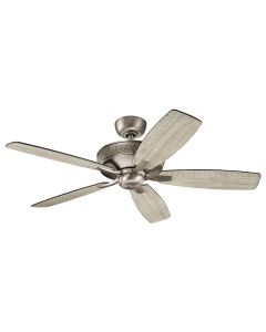 Monarch II - 52in / 132cm Fan - Burnished Antique Pewter