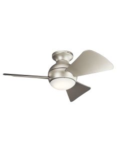 Sola - 34in / 86cm Fan - Brushed Nickel