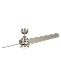 Xety - 56in / 142cm Fan - Brushed Nickel
