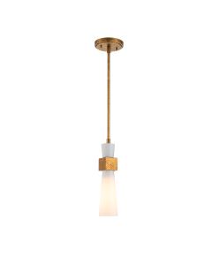 Kristy 1 lt Mini Pendant - Distressed Gold