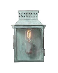 Lambeth Palace 1 Light Wall Lantern - Verdigris