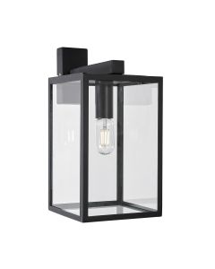 Lofoten 1 Light Wall Light with Arm - Black