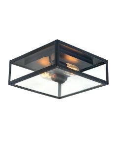 Lofoten 2 Light Flush - Flat - Black