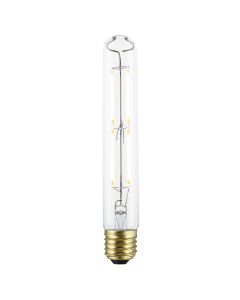 Large Tubular LED E27 Lamp - Clear Glass