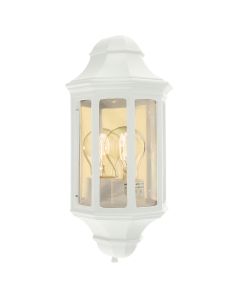 Malaga Mini 1 Light Mini Wall Lantern - White