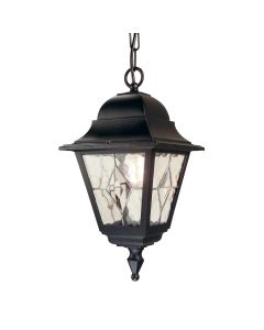 Norfolk 1 Light Chain Lantern - Black