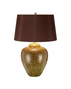 Oakleigh Park Table Lamp - Green / Brown