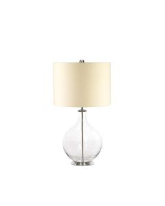 Orb 1 Light Table Lamp - Clear Glass