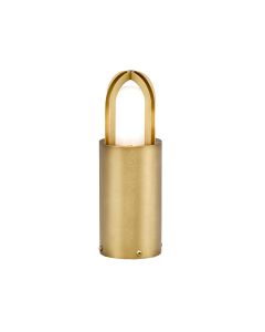 Paignton 1 Light Mini Bollard - Brushed Brass
