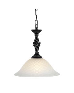 Pembroke 1 Light Pendant - Black