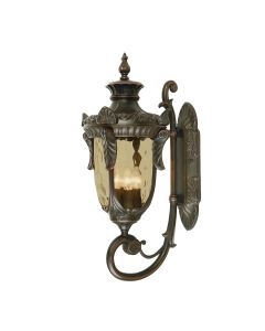 Philadelphia 3 Light Large Wall Lantern - Old Bronze