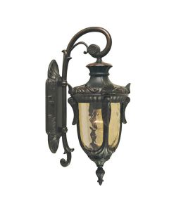 Philadelphia 1 Light Small Down Wall Lantern - Old Bronze