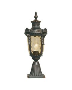Philadelphia 1 Light Medium Pedestal - Old Bronze