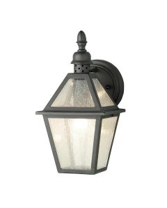 Polruan 1 Light Wall Lantern - Mud Black