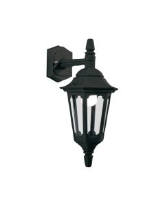 Parish Mini 1 Light Down Wall Lantern - Black
