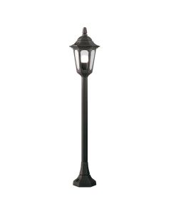 Parish Mini 1 Light Pillar - Black