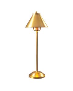 Provence 1 Light Stick Lamp - Aged Brass
