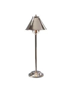Provence 1 Light Stick Lamp - Polished Nickel