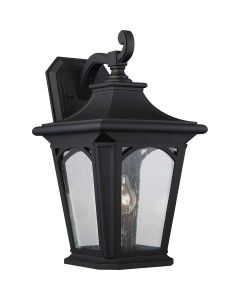 Bedford 1 Light Large Wall Lantern - Mystic Black