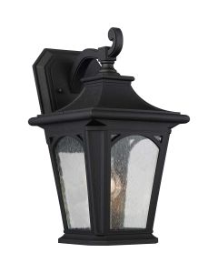 Bedford 1 Light Medium Wall Lantern - Mystic Black