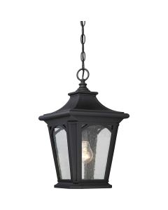 Bedford 1 Light Small Chain Lantern - Mystic Black