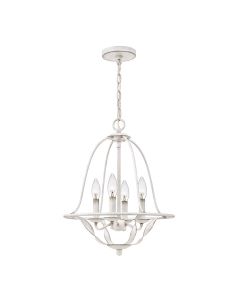 Bradbury 4 Light Pendant - Antique White