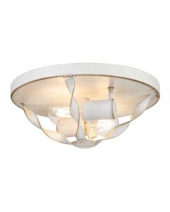 Bradbury 2 Light Flush - Antique White