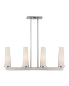 Chelsea Loft 4 Light Pendant - Brushed Nickel
