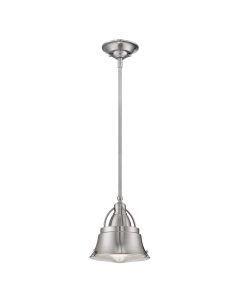 Cody 1 Light Mini Pendant in Brushed Nickel - Brushed Nickel