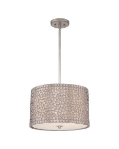 Confetti 3 Light Medium Pendant - Old Silver