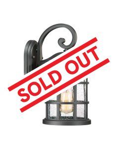 Crusade 1 Light Medium Wall Lantern