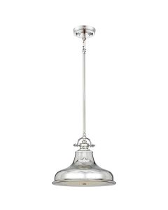 Emery 1 Light Medium Pendant - Imperial Silver
