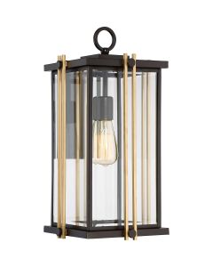 Goldenrod 1 Light Large Wall Lantern - Western Bronze
