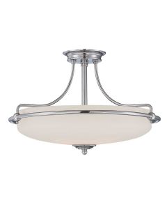 Griffin 4 Light Semi-Flush - Polished Chrome