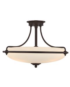 Griffin 4 Light Semi-Flush - Palladian Bronze