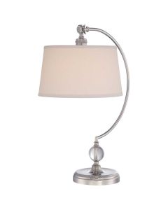 Jenkins 1 Light Table Lamp - Polished Nickel
