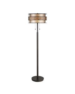 Laguna 2 Light Floor Lamp - Renaissance Copper
