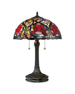 Larissa 2 Light Table Lamp - Vintage Bronze