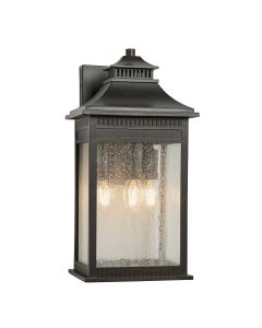 Livingston 3 Light Large Wall Lantern - Imperial Bronze