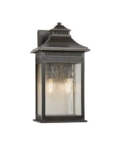 Livingston 2 Light Medium Wall Lantern - Imperial Bronze