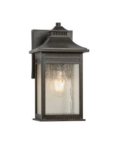 Livingston 1 Light Small Wall Lantern - Imperial Bronze