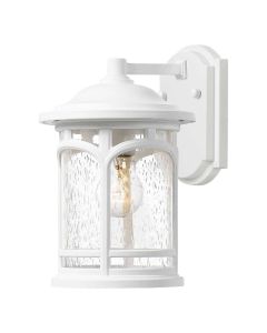Marblehead 1 Light Small Wall Lantern - White