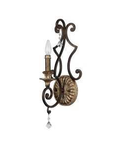 Marquette 1 Light Wall Light - Heirloom