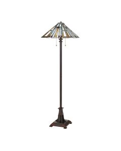Maybeck 2 Light Floor Lamp - Valiant Bronze