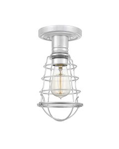 Mixon 1 Light Semi-Flush - Polished Chrome