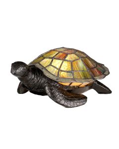 Tiffany Animal Lamps Sawback Turtle Lamp - Vintage Bronze