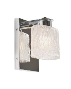 Seaview 1 Light Wall Light - Polished Chrome