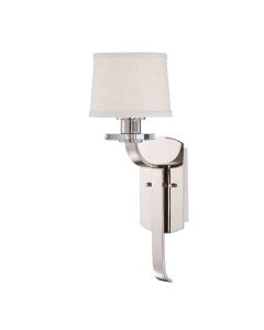 Sutton Place 1 Light Wall Light - Imperial Silver