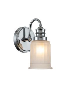 Swell 1 Light Wall Light - Polished Chrome